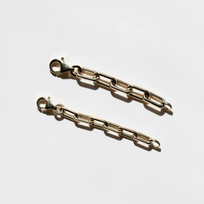 Adina Reyter New Arrivals 4mm Italian Chain Link Extender 14k Yellow Gold 8211 FEATURED Adina Reyter New Arrivals 4mm Italian Chain Link Extender 14k Yellow Gold 8211 FEATURED