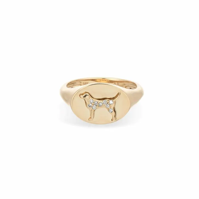 Adina Reyter Signet Pav Diamond Labrador Retriever Signet Ring Labrador Retriever 8211 Rings Adina Reyter Signet Pav Diamond Labrador Retriever Signet Ring Labrador Retriever 8211 Rings