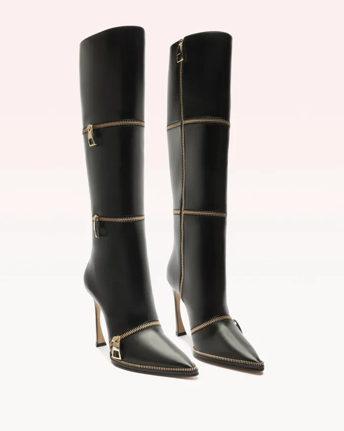 Alexandre Birman Boots 8211 Zoe 85 Luxury Boots 8211 Designer Boots Black Women Alexandre Birman Boots