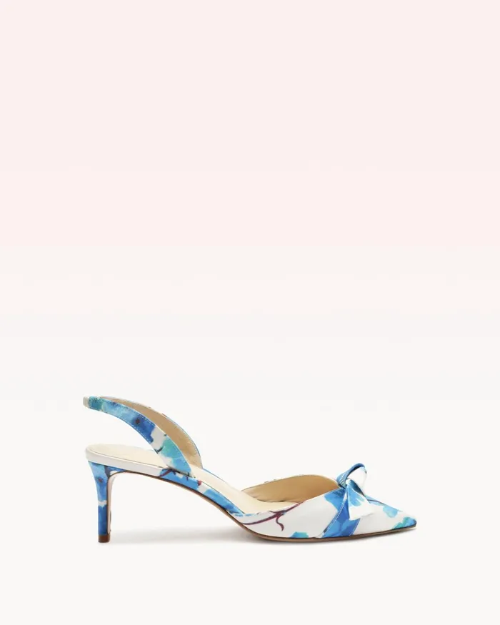 Alexandre Birman Clarita Slingback 60 Blue Floral Pumps Blue Women Alexandre Birman Pumps Alexandre Birman Clarita Slingback 60 Blue Floral Pumps Blue Women Alexandre Birman Pumps