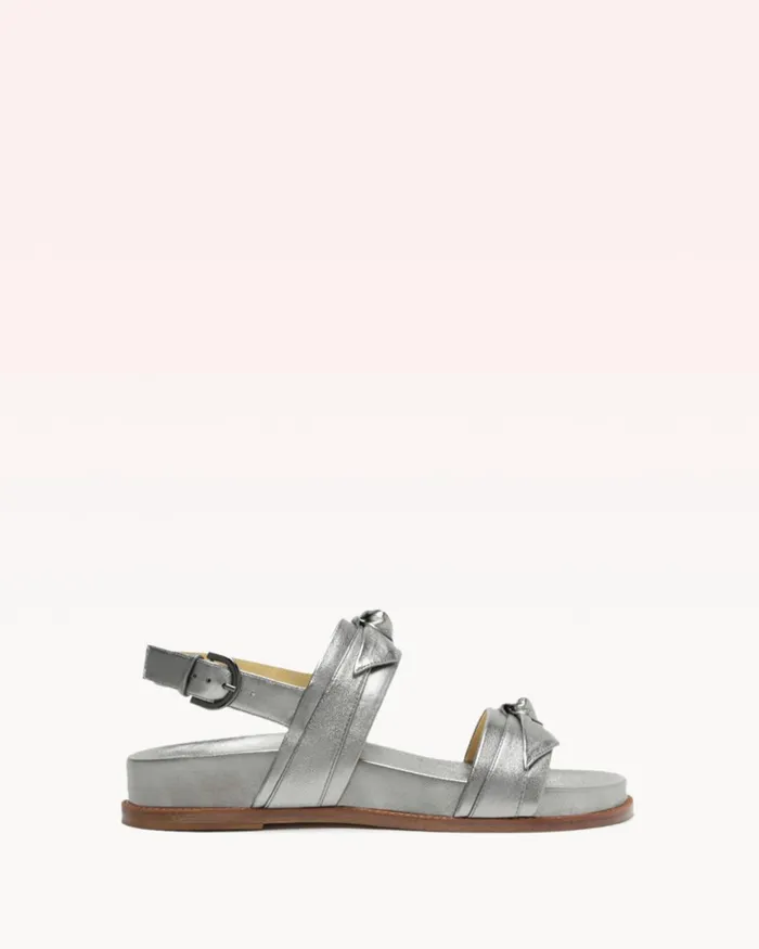 Alexandre Birman Clarita Sport Sandal 8211 Silver Flat Sandals 8211 Luxury Comfortable Sandals Graphite Women Alexandre Birman Flats Alexandre Birman Clarita Sport Sandal 8211 Silver Flat Sandals 8211 Luxury Comfortable Sandals Graphite Women Alexandre Birman Flats