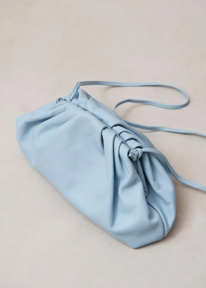 ALOHAS Bags Women The D 8211 Baby Blue Leather Handbag