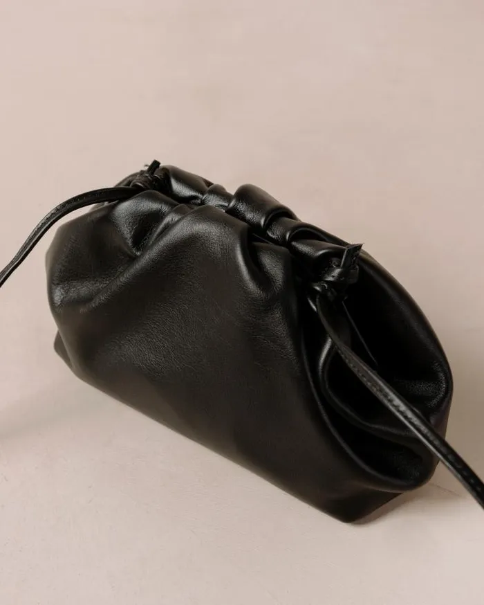 ALOHAS Bags Women The Mini D 8211 Black Leather Bag