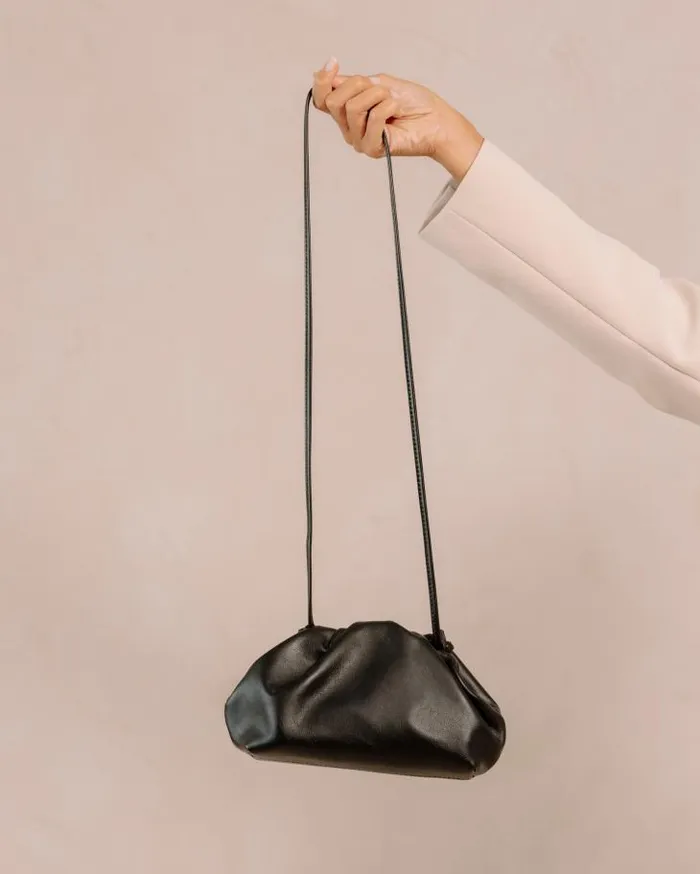 ALOHAS Bags Women The Mini D 8211 Black Leather Bag
