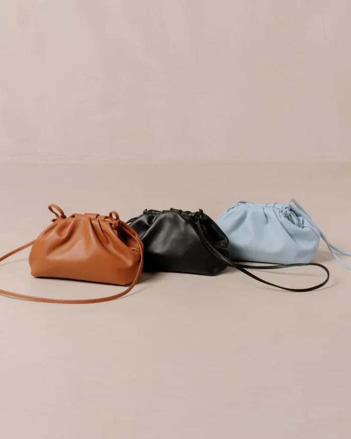 ALOHAS Bags Women The Mini D 8211 Black Leather Bag