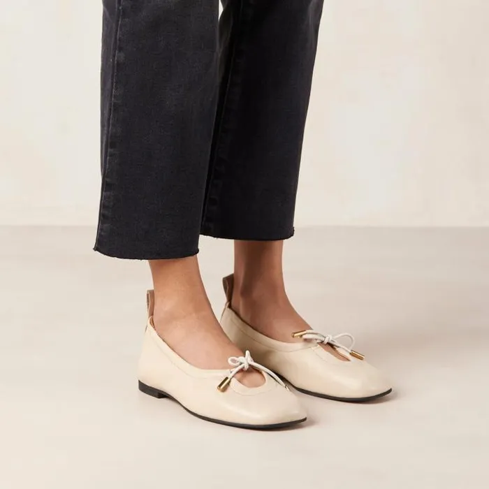 ALOHAS Ballet Flats Women Rosalind 8211 Cream Ballet Flats