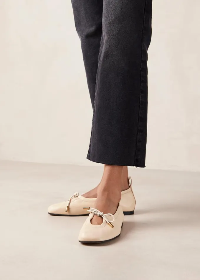 ALOHAS Ballet Flats Women Rosalind 8211 Cream Ballet Flats