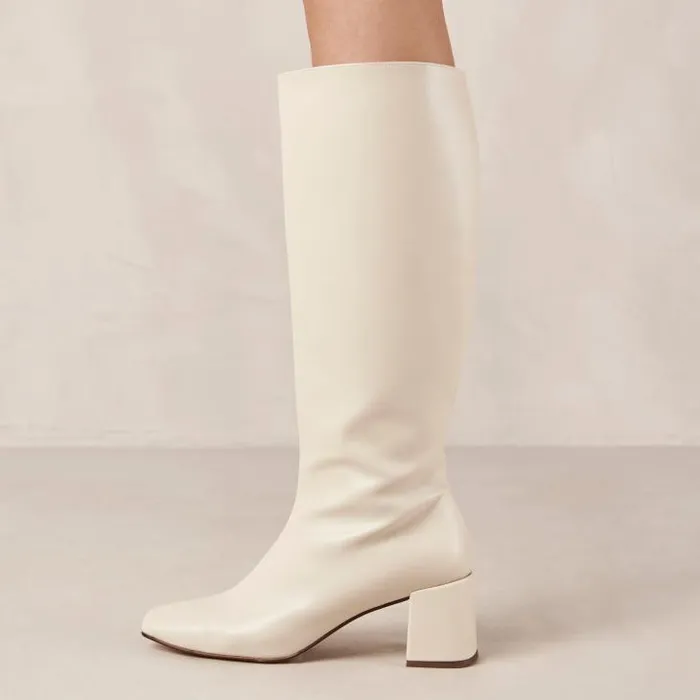 ALOHAS Boots Women Chalk Warm White
