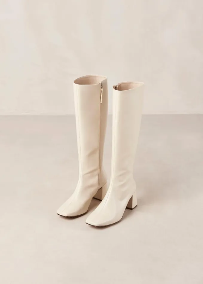 ALOHAS Boots Women Chalk Warm White