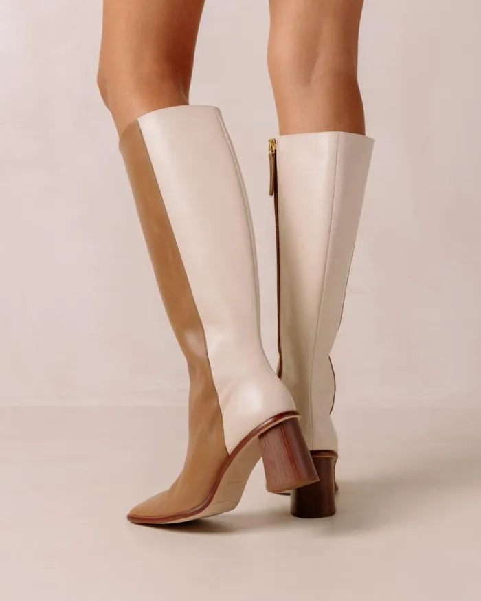 ALOHAS Boots Women East Camel Cream