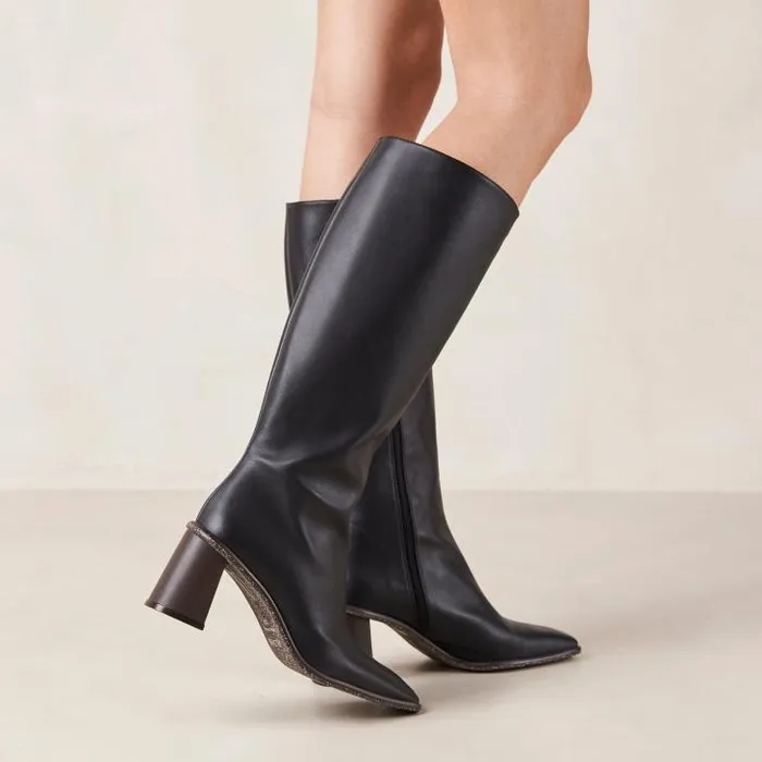ALOHAS Boots Women East Corn Black