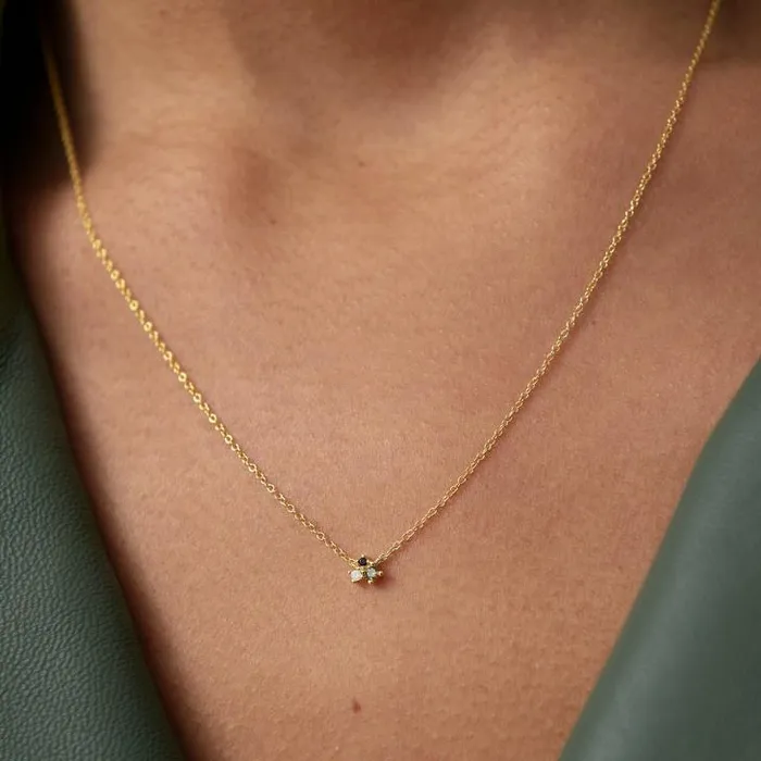 ALOHAS Jewelry Women Eunoia 8211 Gold And Crystal Necklace
