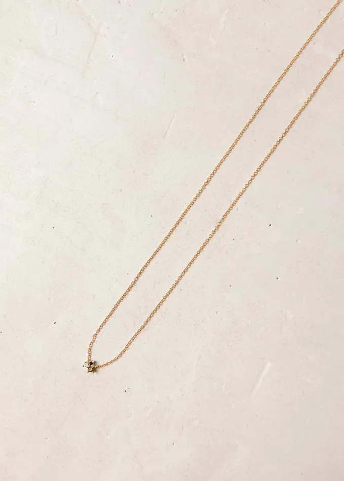 ALOHAS Jewelry Women Eunoia 8211 Gold And Crystal Necklace