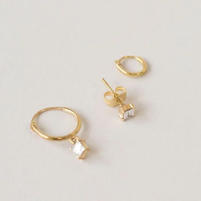 ALOHAS Jewelry Women Heritage 8211 Gold Piercings