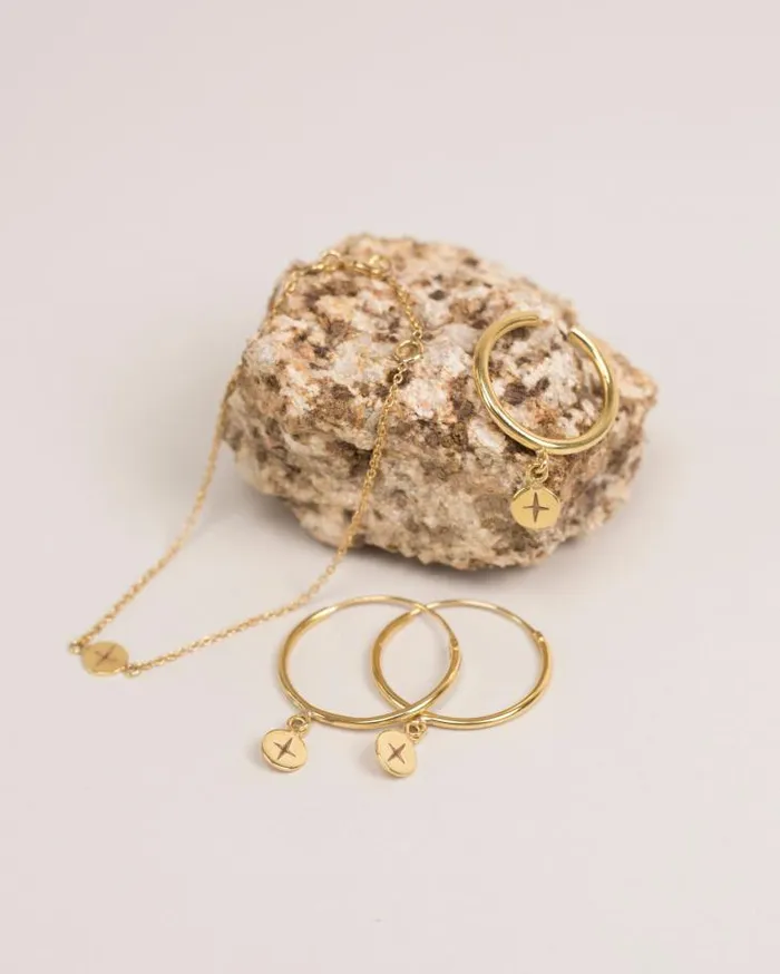 ALOHAS Jewelry Women Polar Star 8211 Gold Rings