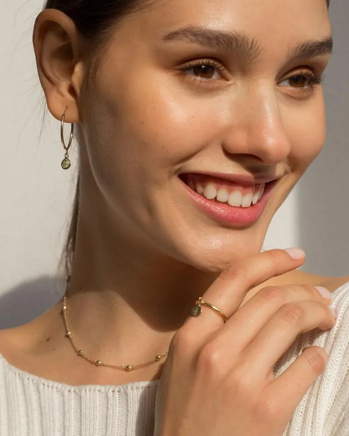 ALOHAS Jewelry Women Polar Star 8211 Gold Rings