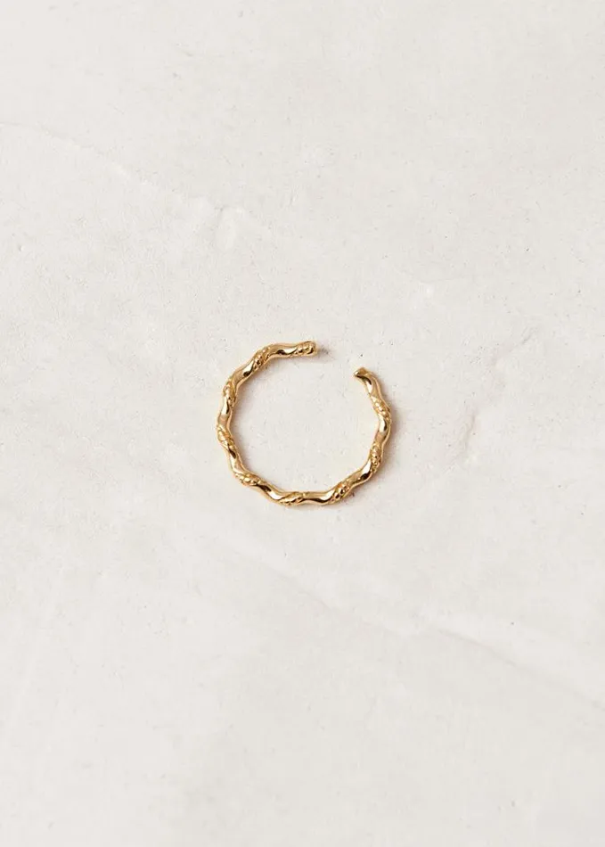 ALOHAS Jewelry Women Rhizome 8211 Gold Ring