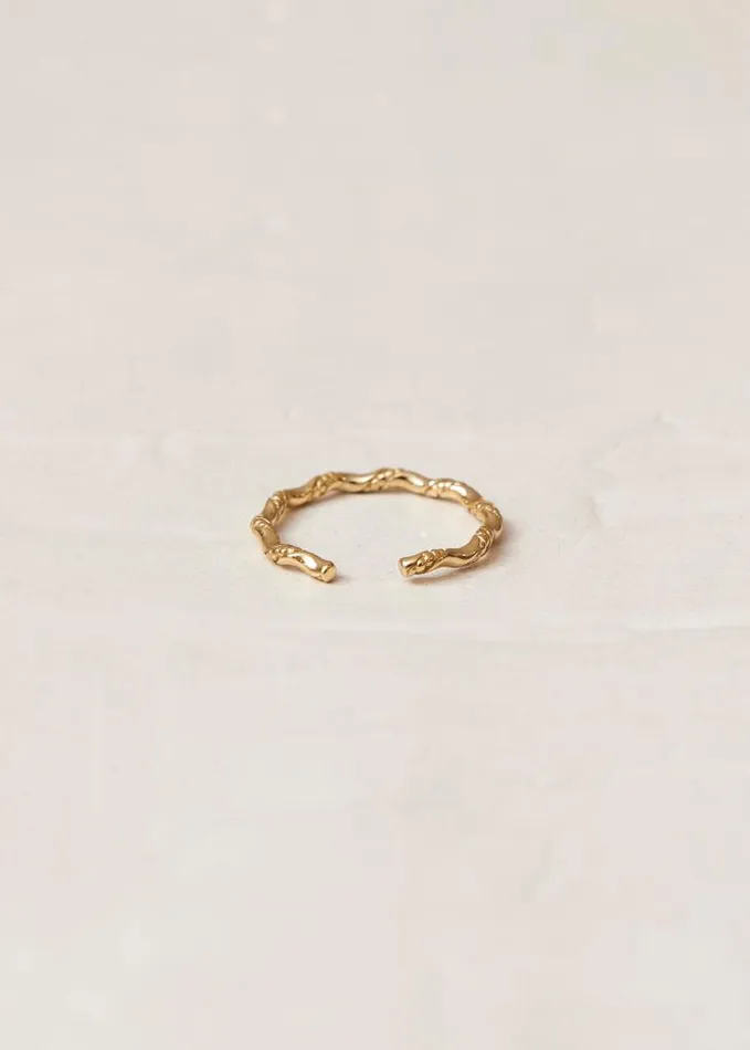 ALOHAS Jewelry Women Rhizome 8211 Gold Ring