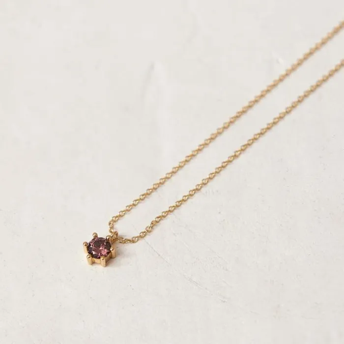 ALOHAS Jewelry Women Rococo 8211 Gold And Red Crystal Necklace