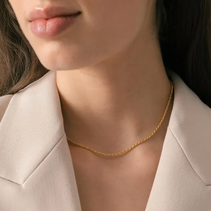 ALOHAS Jewelry Women Soursoup 8211 Gold Necklace