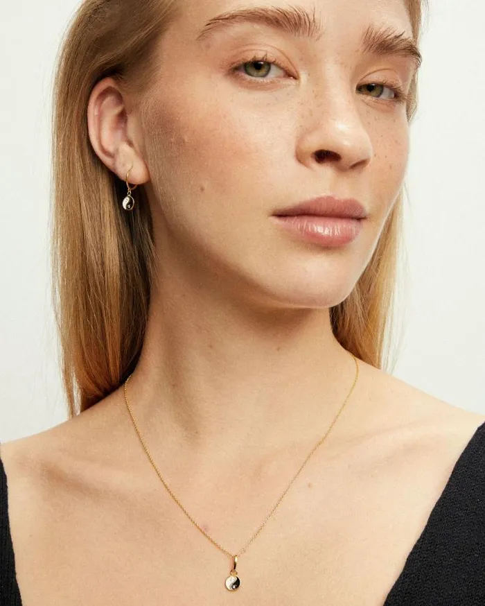 ALOHAS Jewelry Women Ying Yang 8211 Gold Necklace