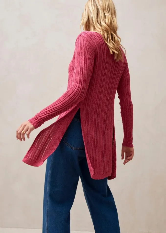 ALOHAS Knitwear Women Witty 8211 Pink Knit Top