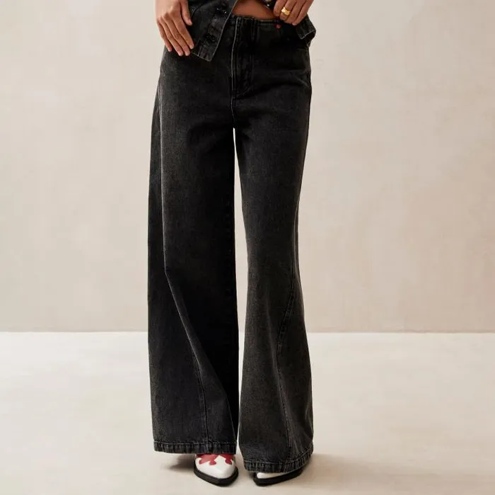 ALOHAS Pants Women Magda 8211 LowRise Black Jeans
