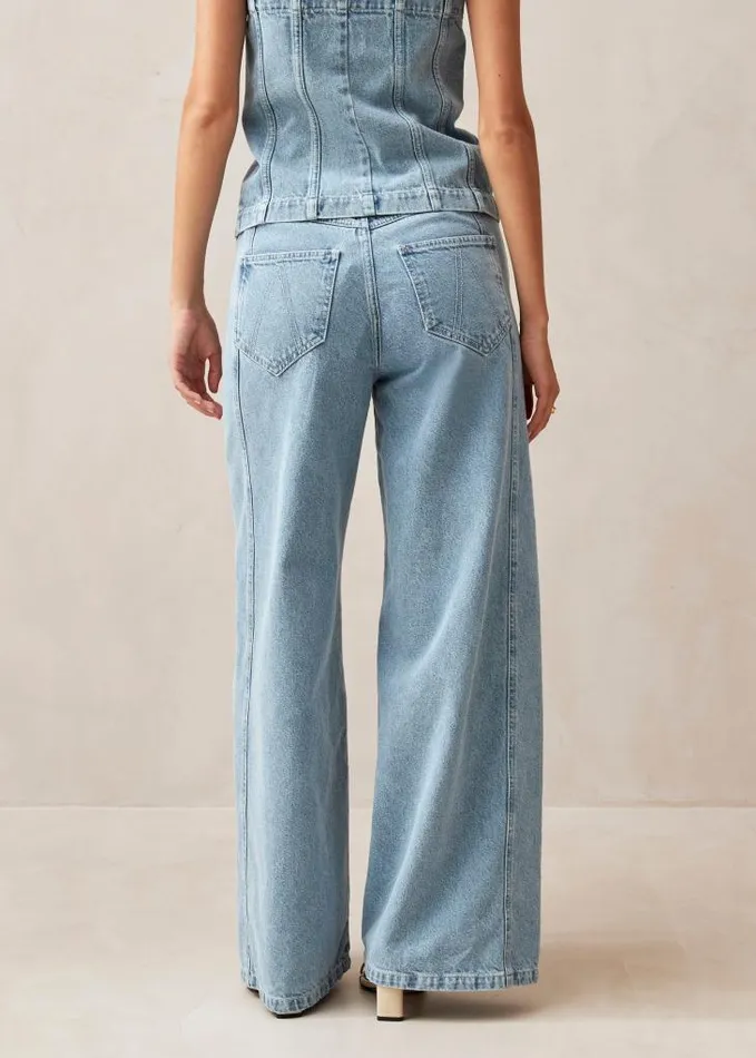 ALOHAS Pants Women Magda 8211 LowRise Blue Jeans