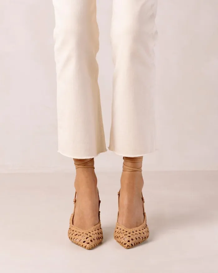ALOHAS Pumps Women Sandstorm 8211 Brown Leather Heels
