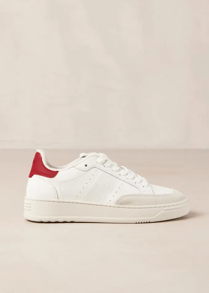 ALOHAS Sneakers Women Tb780 8211 White and Red Sneakers