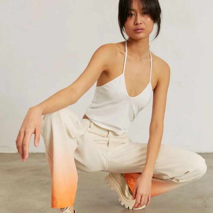 ALOHAS Tops Women Pipe Dream 8211 White Cotton Top