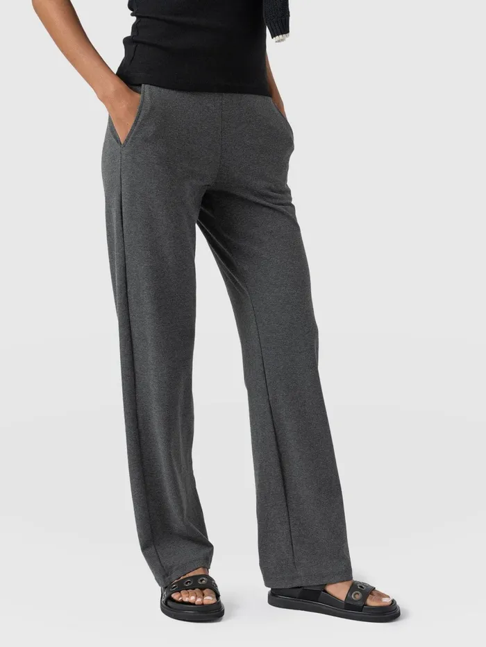 Apartment Pant 8211 Charcoal Charcoal Women Saint And Sofia Pants