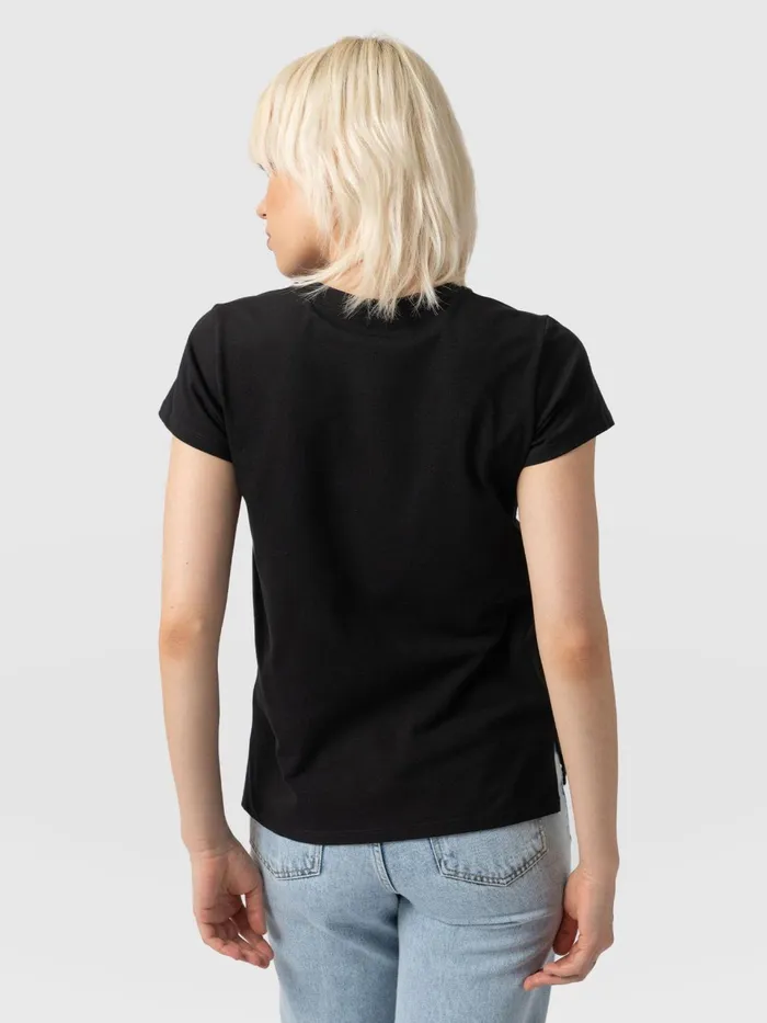 Apartment Tee 8211 Black Black Women Saint And Sofia TShirts and Tanks