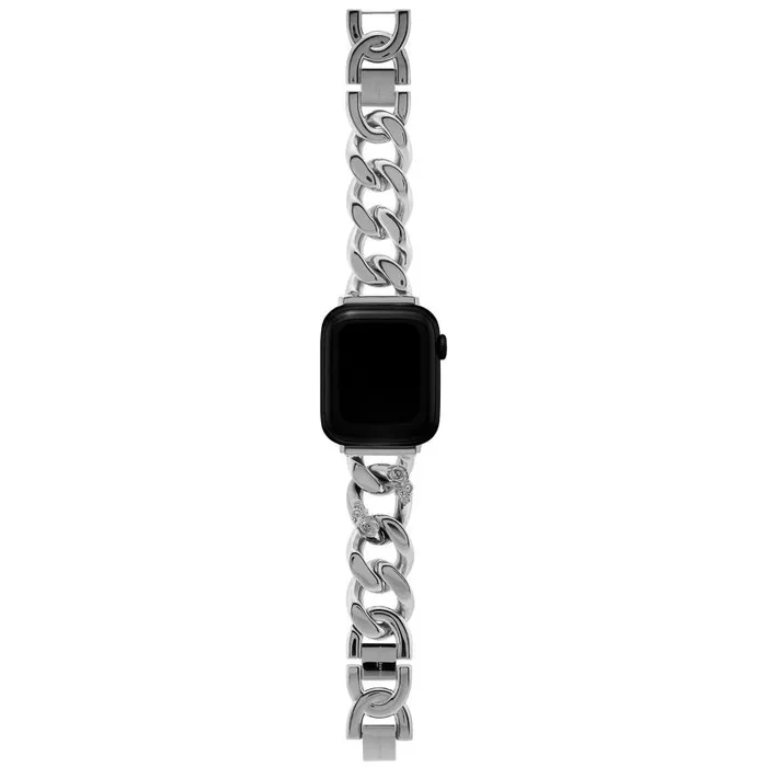 Apple Watch Straps Women Olivia Burton Silver With Floral Link Bracelet Strap Apple Watch Straps Women Olivia Burton Silver With Floral Link Bracelet Strap