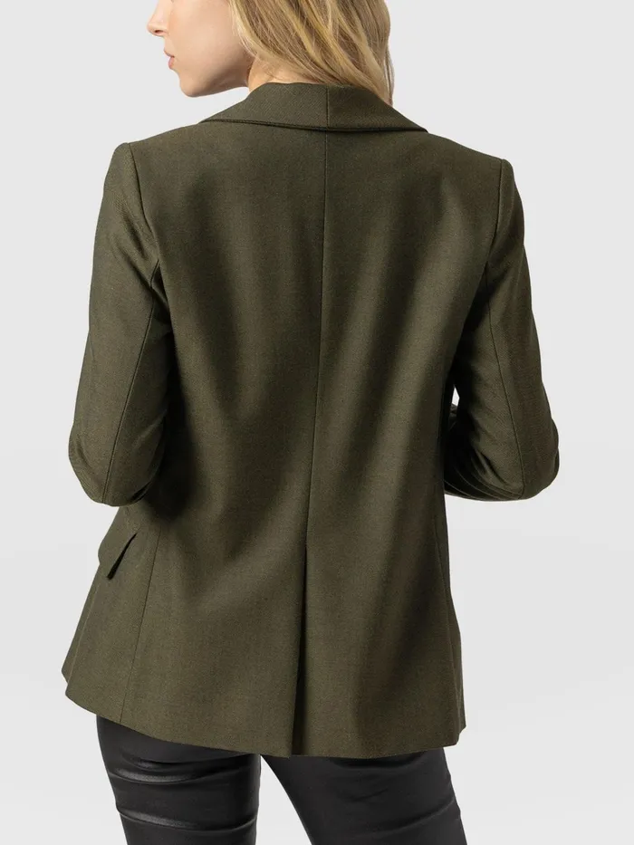 Argent Blazer 8211 Khaki Khaki Women Saint And Sofia Blazers