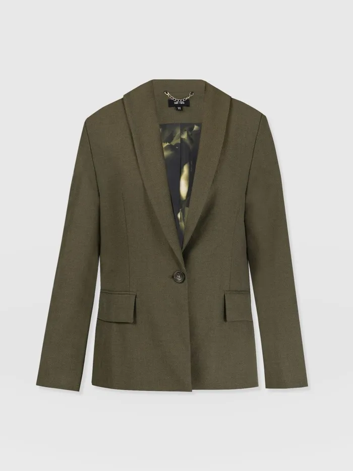 Argent Blazer 8211 Khaki Khaki Women Saint And Sofia Blazers