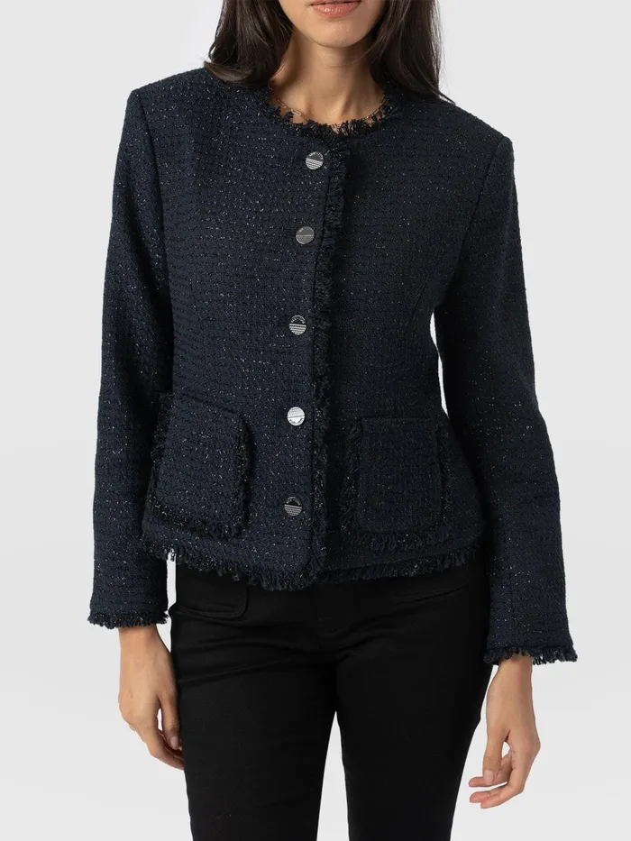 Ashby Jacket 8211 Navy Navy Women Saint And Sofia Blazers