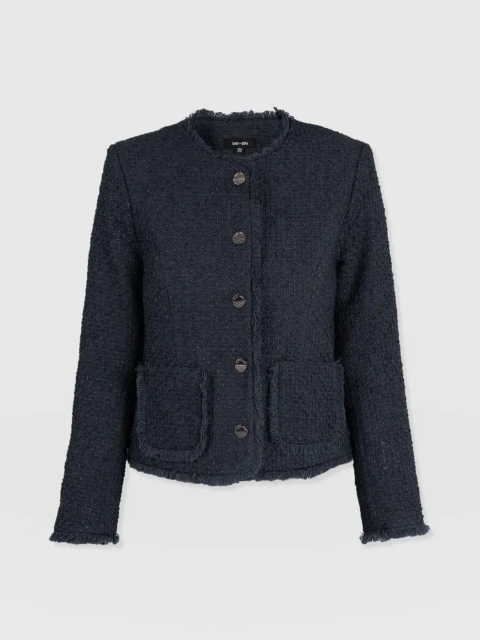 Ashby Jacket 8211 Navy Navy Women Saint And Sofia Blazers