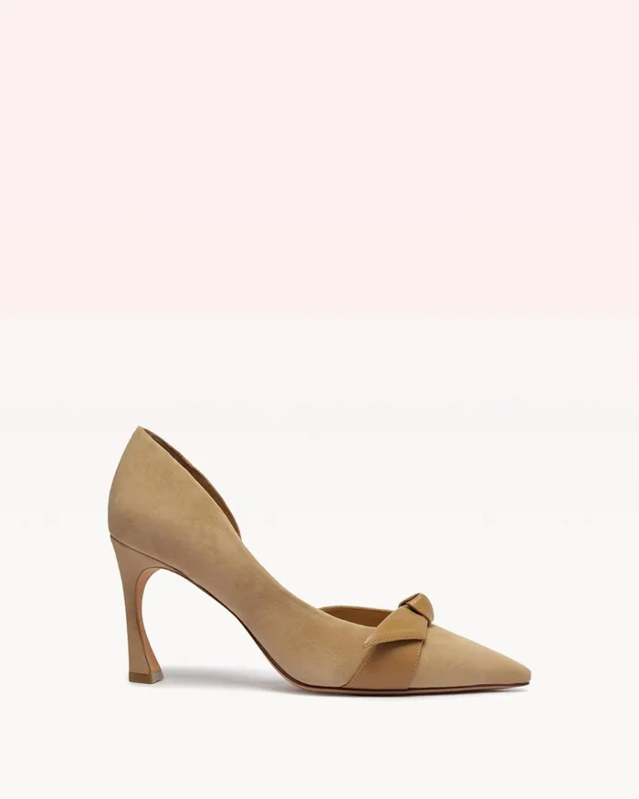 Asymmetric Clarita Pump 85 Nut Nut Women Alexandre Birman Pumps