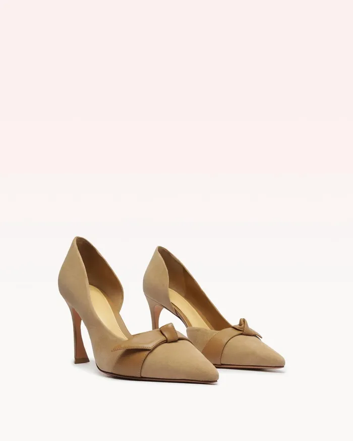 Asymmetric Clarita Pump 85 Nut Nut Women Alexandre Birman Pumps