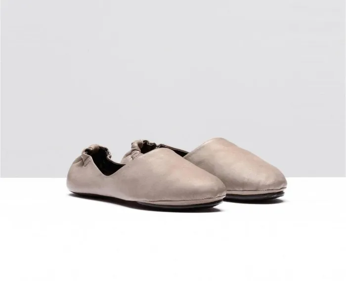 Audley Shoes Leather Swap Taupe Beige Women Swaps