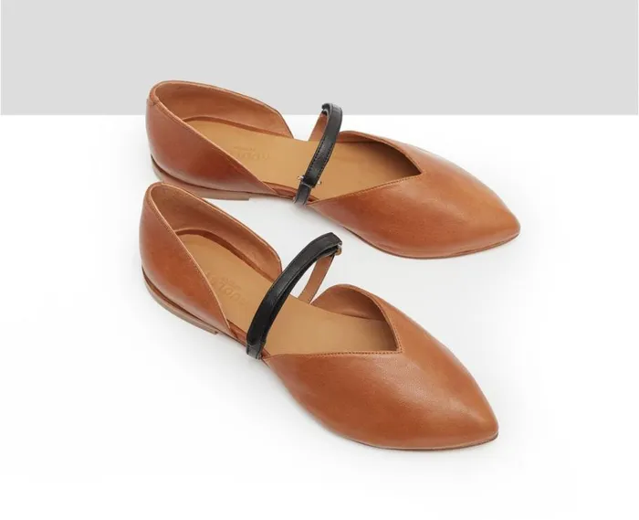 Audley Shoes Low Heel Leather Shoe Fabia Black Women Low Heel