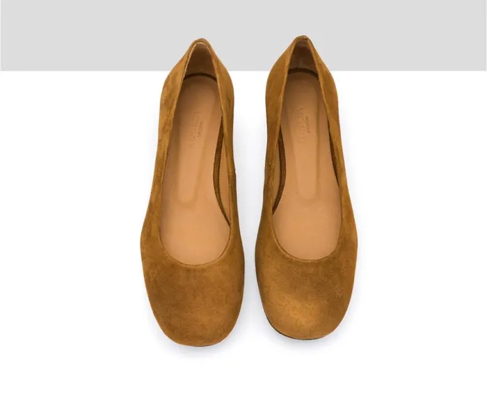 Audley Shoes Low Heel Leather Shoe Ivonne Brown Women Low Heel