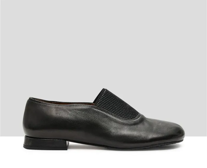 Audley Shoes Low Heel Leather Shoe Kirin Black Women Low Heel