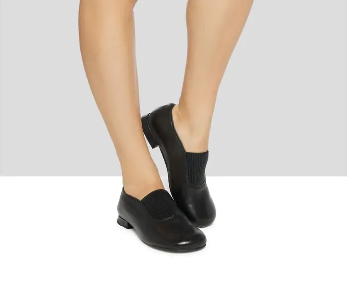 Audley Shoes Low Heel Leather Shoe Kirin Black Women Low Heel