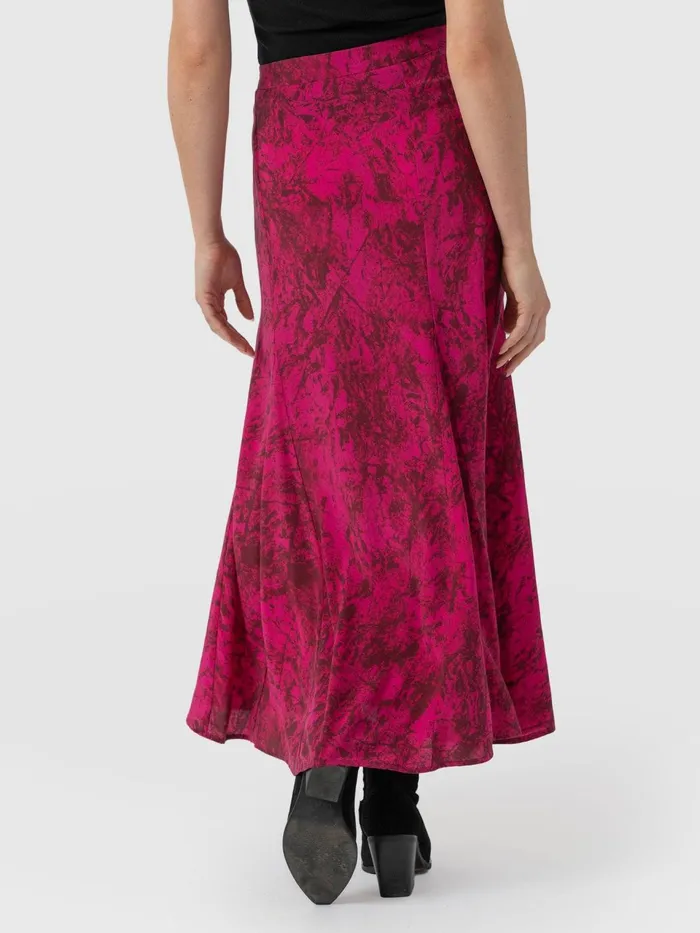 Audrey Skirt 8211 Pink Marble Pink Marble Women Saint And Sofia Skirts
