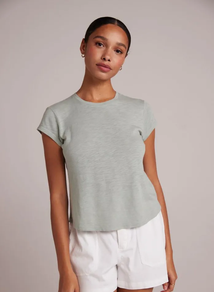 Baby Crew Tee 8211 Oasis Green Women Bella Dahl TShirts Baby Crew Tee 8211 Oasis Green Women Bella Dahl TShirts