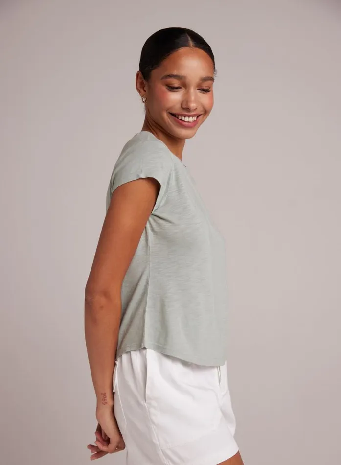 Baby Crew Tee 8211 Oasis Green Women Bella Dahl TShirts Baby Crew Tee 8211 Oasis Green Women Bella Dahl TShirts