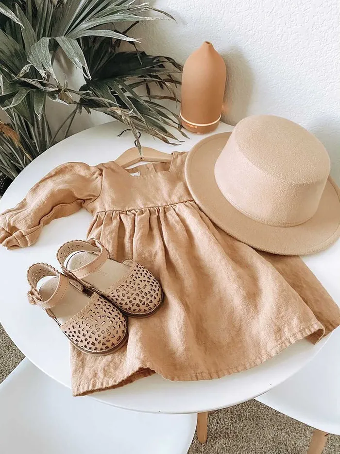 Baby Nisolo Baby Toddler and Kids Shoes Pocket Hard Sole Sandal Tan