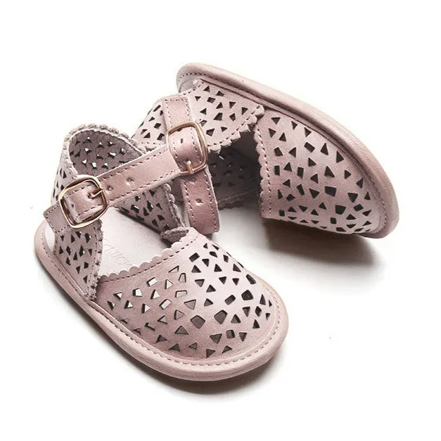 Baby Nisolo Baby Toddler and Kids Shoes Pocket Soft Sole Sandal Dusty Pink
